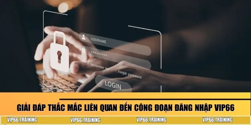 Giải đáp thắc mắc liên quan đến công đoạn đăng nhập Vip66